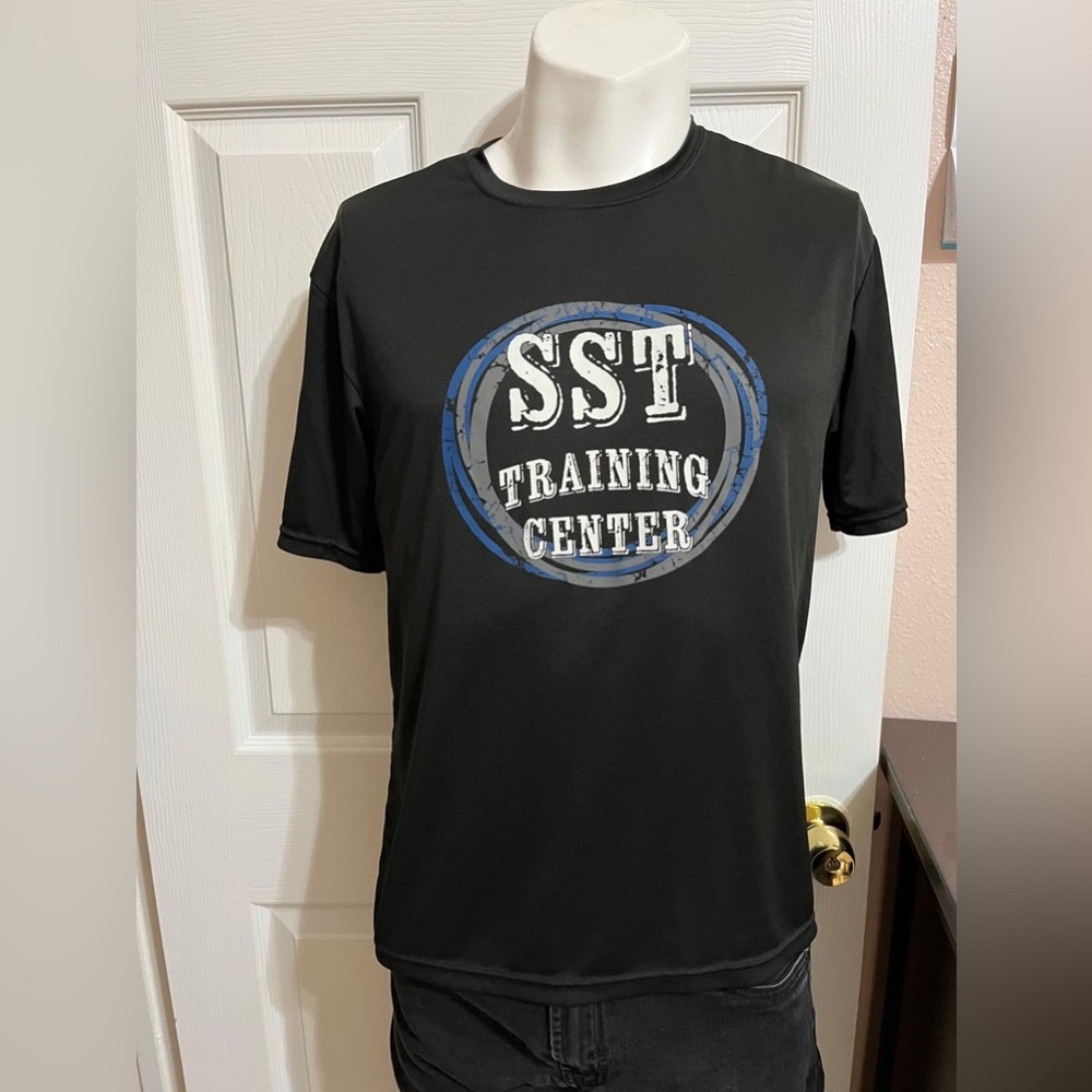 (9) SST Training Center black T-Shirt for men